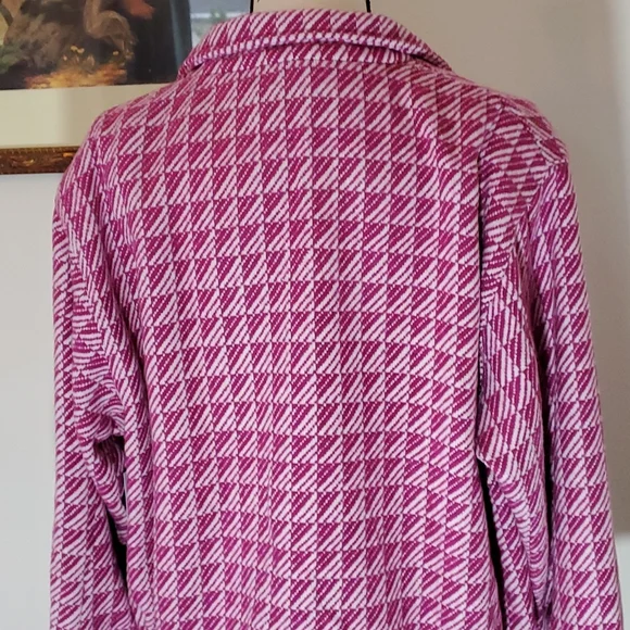 Pink and white bomber style jacket - Picture 6 of 11